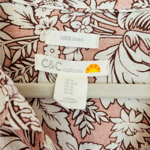 C&C linen midi dress - Picture 4 of 4